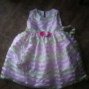 Cute striped Easter dress